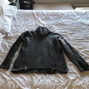 Leather Milly Sweater